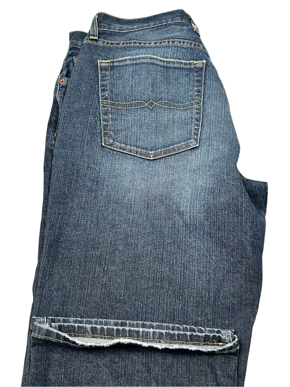 Lucky‎ Brand Vintage Gene Montesano Classic Fit Straight Leg Jeans Men’s 34/34